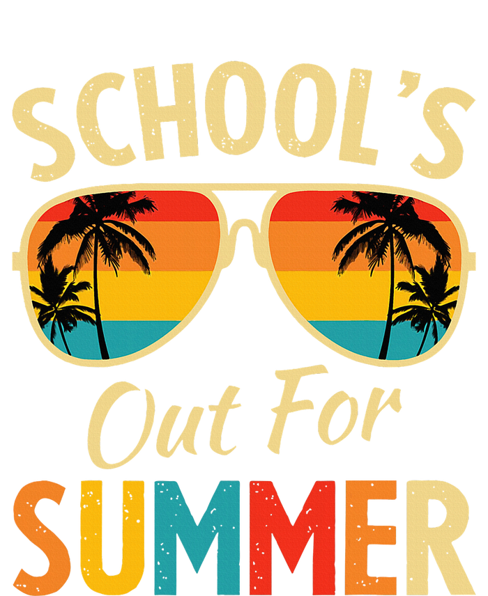 Last Day Of School Retro Schools Out For Summer Teacher Premium Hoodie