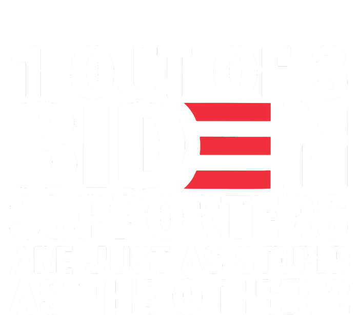 1 Out Of 3 Biden Supporters Are Just As Stupid USA-Made Snowflake Beanie