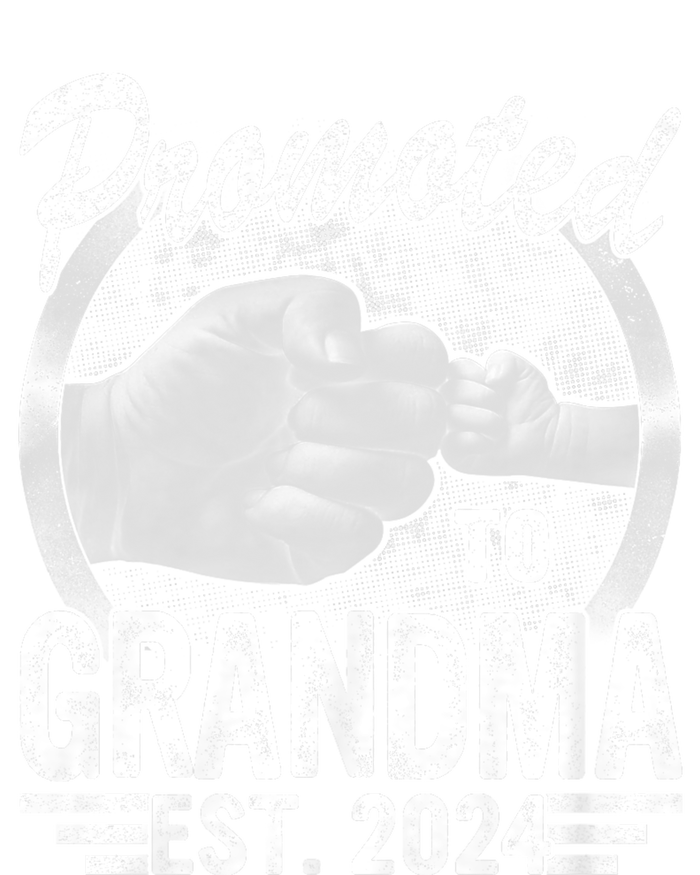 Promoted To Grandma Est. 2024 Grandparents Baby Announcement T-Shirt