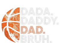 Vintage FatherS Day Dada Daddy Dad Bruh Basketball Platinum Collection Golf Towel