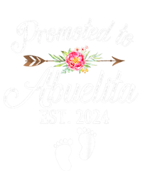 Promoted To Abuelita Grandma Est 2024 Pregnancy Announcement Full Zip Hoodie