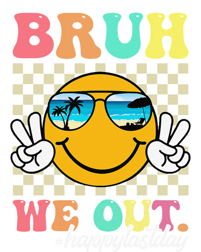 Bruh We Out Happy Last Day Of School Teacher Boy Girl Summer T-Shirt