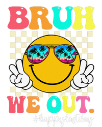 Bruh We Out Teachers Summer Retro Last Day Of School Teacher Women's Pullover Hoodie