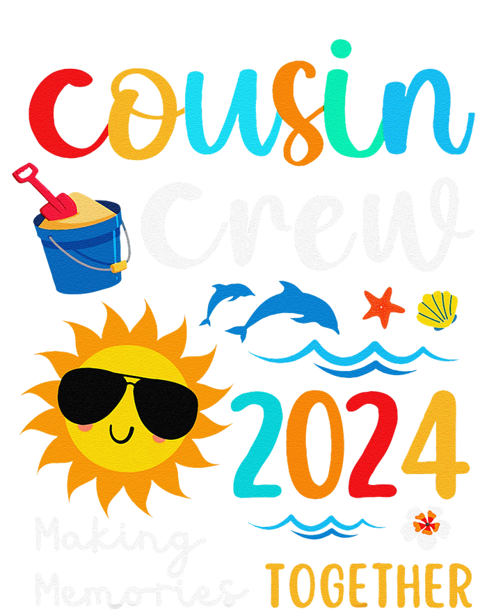 Cousin Crew 2024 Summer Vacation Beach Family Trips Matching Toddler Sweatshirt