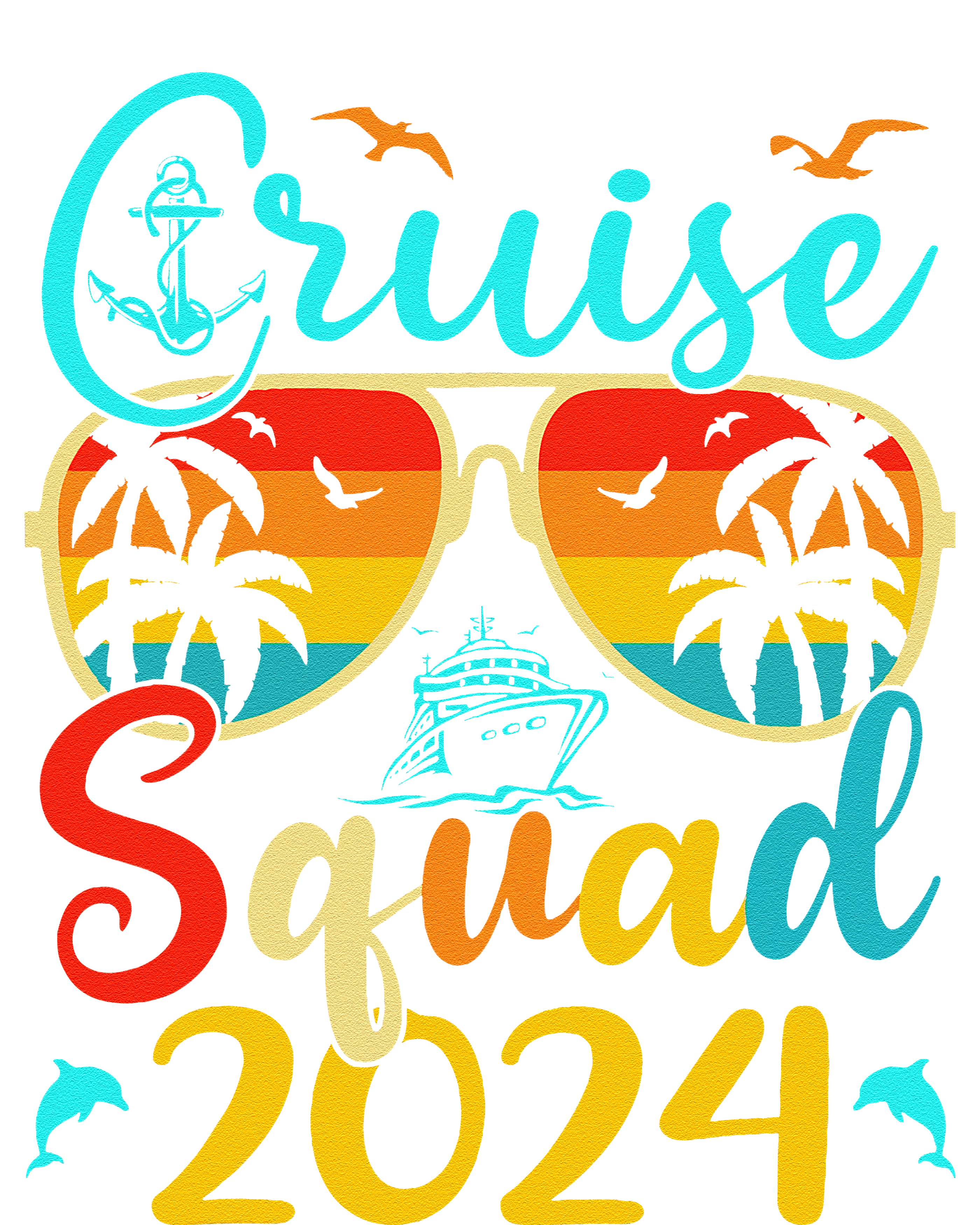 Cruise Squad 2024 Summer Vacation Matching Family Cruise Cool Comfort Performance Bucket Hat