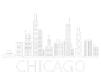 Chicago Skyline Throwback Design Classic T-Shirt