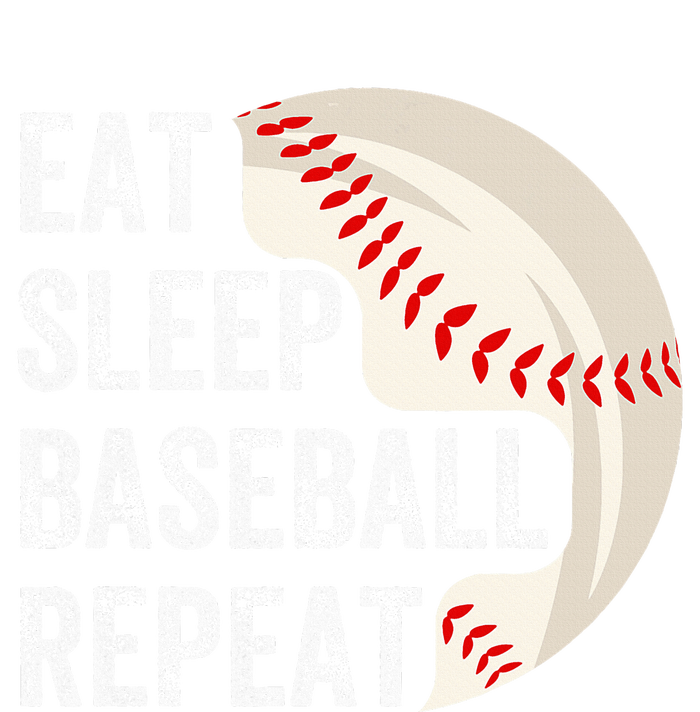 Eat Sleep Baseball Repeat Baseball Player Baseball T-Shirt