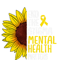 End The Stigma Mental Health Matters Mental Awareness T-Shirt