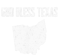 God Bless Texas Ohio Cool Funny Vintage Us States Map T-Shirt