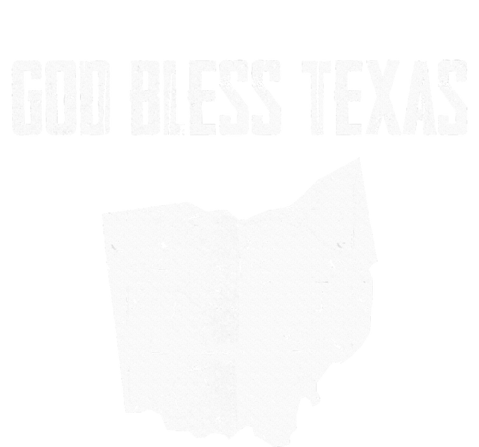 God Bless Texas Ohio Cool Funny Vintage Us States Map T-Shirt