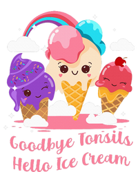 Goodbye Tonsils Hello Ice Cream Tonsillectomy Surgery T-Shirt