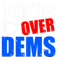 Trump Diapers Over Dems 7-Panel Snapback Hat