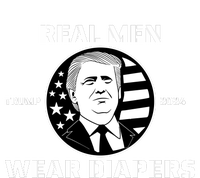 Real Man Wear Diapers Trump 2024 Ladies Essential Tank