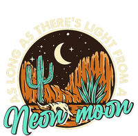 Neon Moon Cactus Country Mountain Vintage Retro Western Cow Women's Crop Top Tee