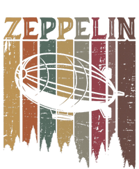 Retro Zeppelin 70s 80s Dirigible Airship Zepelin Hooded Wearable Blanket