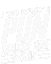 7 Days Without A Pun Makes One Weak Punthemed Jokester Kids Hoodie