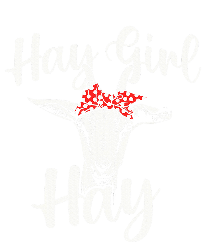 Hay Girl Hay Goat Whisperer Farm Animal Rancher Farmer T-Shirt