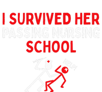 I Survived Her Passing Nursing School Graduate Nurse Kids T-Shirt