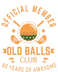 Funny 60th Birthday Old Balls Club 60 Year Old Golfer T-Shirt