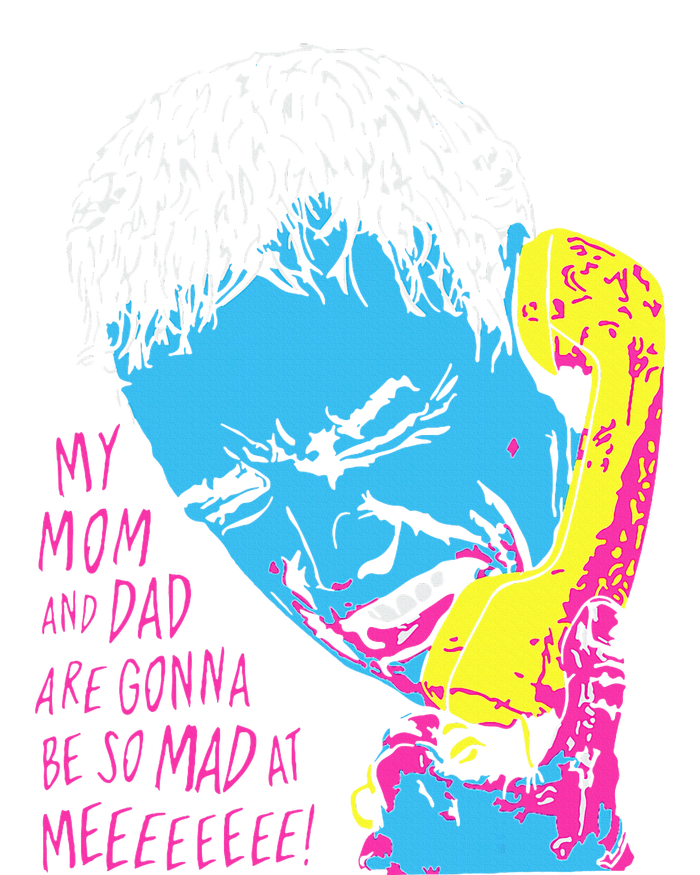 Mom And Dad Mad At Me Funny Scream T-Shirt