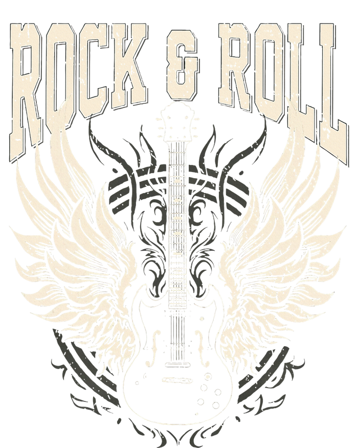 Rock And Roll Lover Gifts Cool Electric Guitar Concert Band T-Shirt