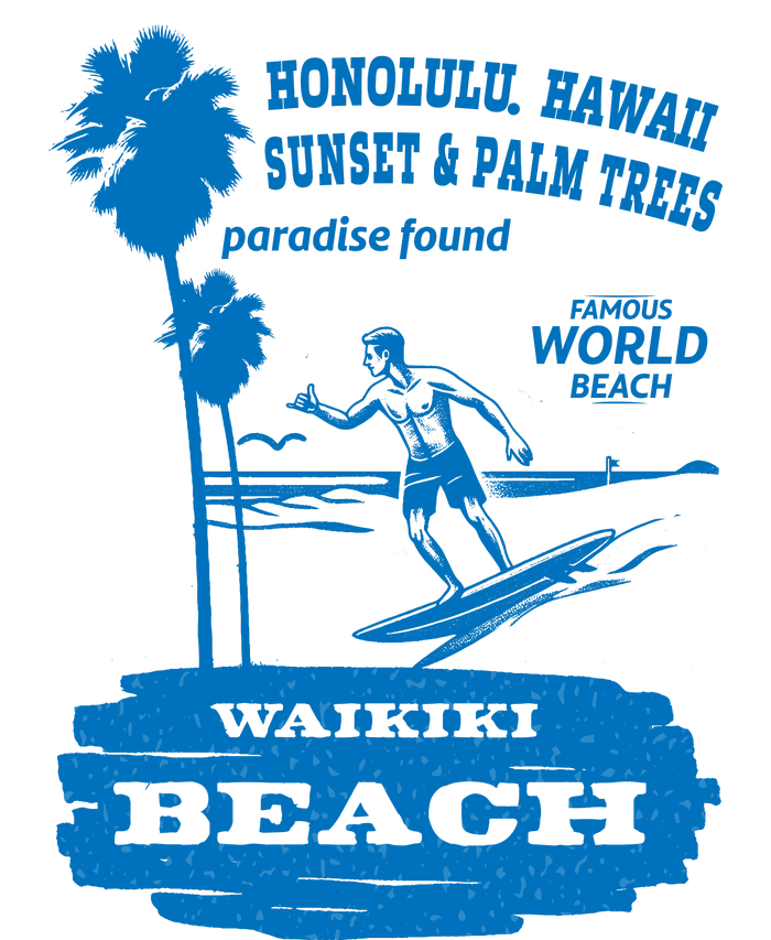 Waikiki Beach Magnet