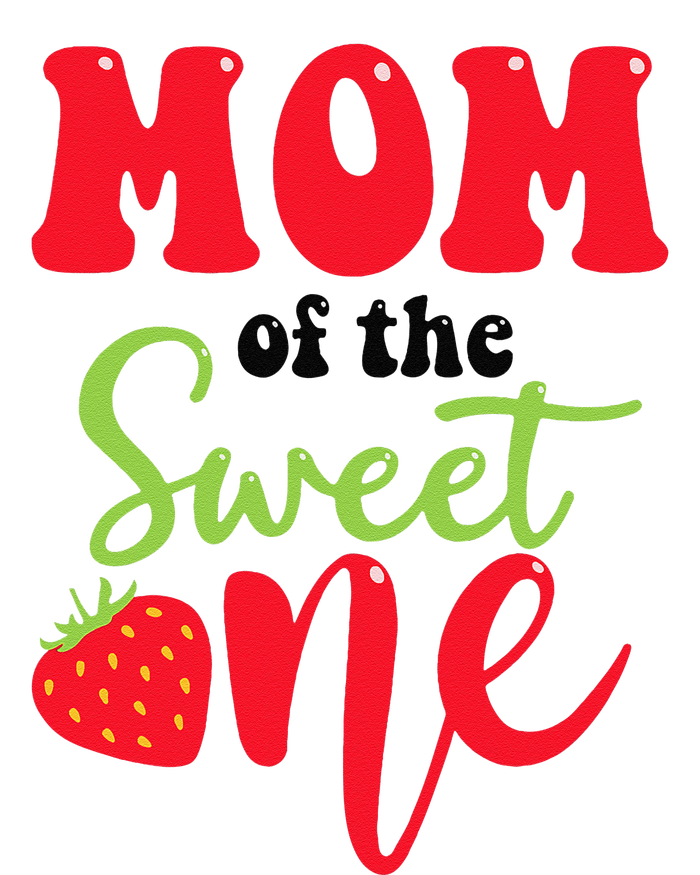 Mom Of The Sweet One Strawberry Summer First Birthday T-Shirt