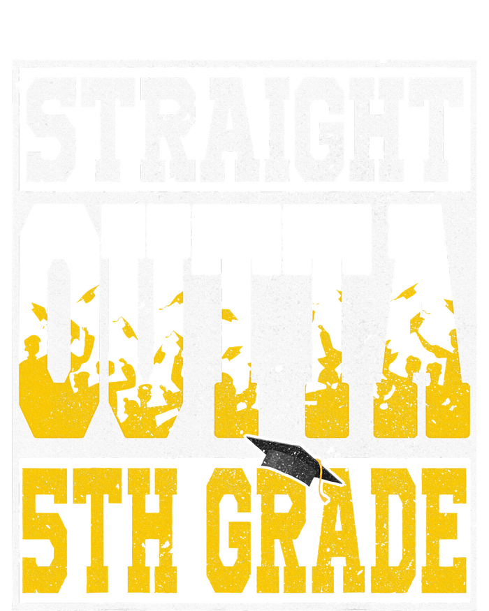 Straight Outta 5th Grade Graduation Teachers T-Shirt