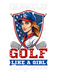 IM Happy To Demonstrate What Golf Funny Golf 4th Of July Kids Long Sleeve Shirt