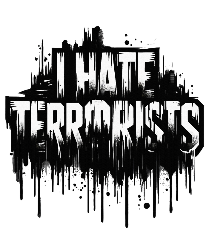 I Hate Terrorists PosiCharge RacerMesh Polo