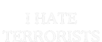 I Hate Terrorists High Crown Mesh Back Trucker Hat