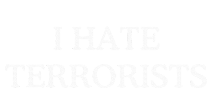 I Hate Terrorists High Crown Mesh Back Trucker Hat