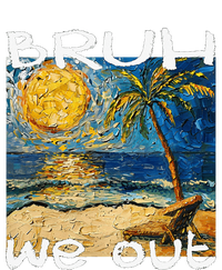 Bruh We Out Teachers Happy Last Day School Summer Van Gogh T-Shirt