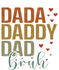 Dada Daddy Dad Bruh Awesome Like My Daughter FatherS Day Womens Funnel Neck Pullover Hood