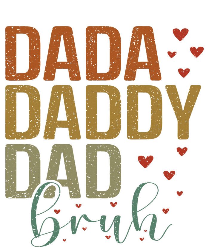 Dada Daddy Dad Bruh Awesome Like My Daughter FatherS Day Womens Funnel Neck Pullover Hood