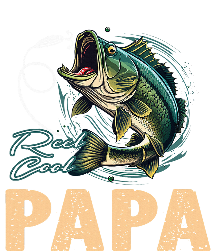 Fathers Day Funny Fisherman Reel Cool Papa Fishing Lover T-Shirt