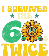 I Survived The 60s Twice Sixties 60s And 70s Year Sunflower T-Shirt