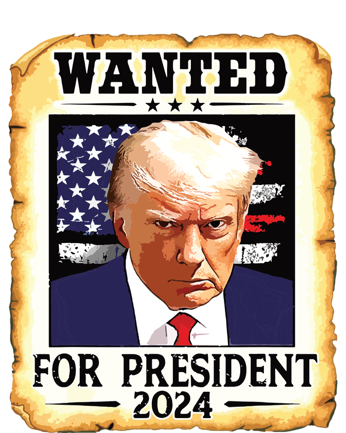 Donald Trump Mug Shot Wanted For Us President 2024 Sweatshirt