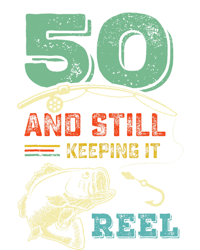 50th Birthday Fishing Turning 50 Fisherman Pun Gift T-Shirt