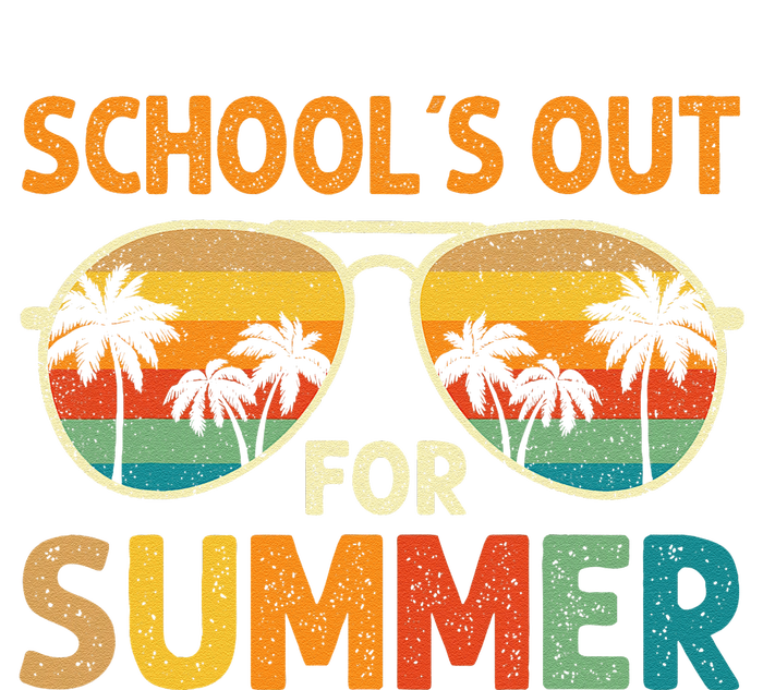 Retro Schools Out For Summer Last Day Of School Teacher Boy T-Shirt