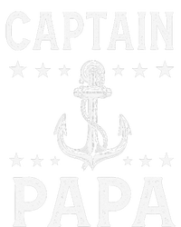 Captain Pappa Pontoon Boat Fishing Sailor Cool Anchor Star Tie-Dye T-Shirt