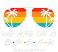 We Are On A Break Teacher Glasses Summer Break Hello Summer Bumper Sticker