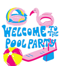 Welcome To The Pool Party Birthday Summer Family Swimming T-Shirt