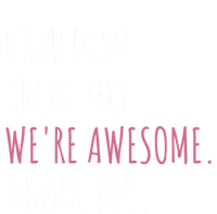 Dear Mom Great Job Were Awesome Thank You Mothers Day V-Neck T-Shirt