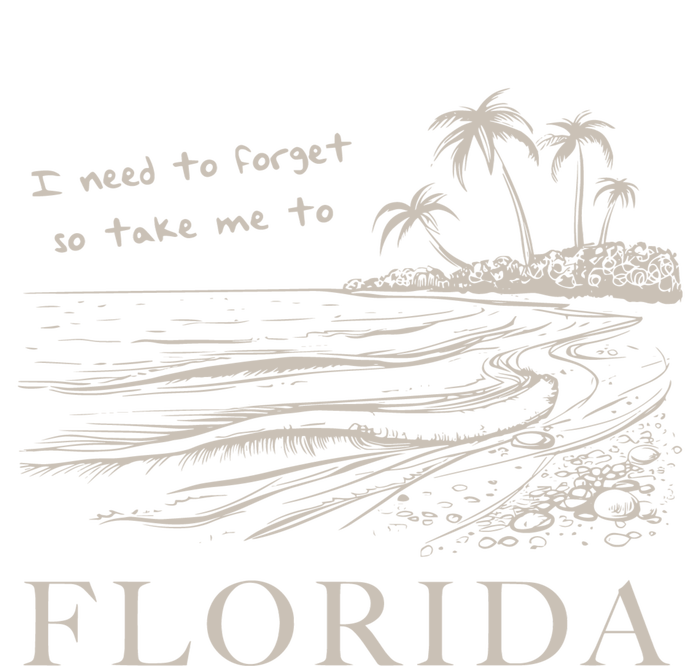 I Need To Forget So Take Me To Florida Ttpd V-Neck T-Shirt