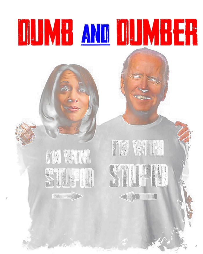 Dumb And Dumber Haris And Biden Vote For Trump 2024 USA-Made Doggie Bandana