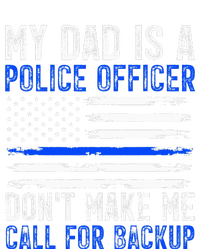 My Dad Is A Police Officer Valucap Bio-Washed Visor