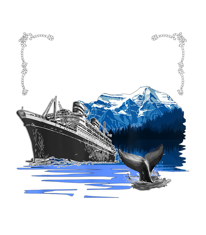 Family Cruise Retro Alaska Sustainable Bucket Hat