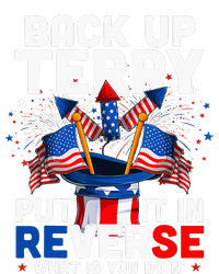 Back Up Terry Put It In Reverse Funny July 4th Firework Women's Fleece Hoodie