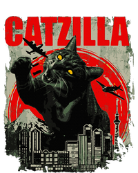 Funny Cat Catzilla Full Zip Hoodie